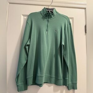 Vineyard Vines Green Quarter-Zip